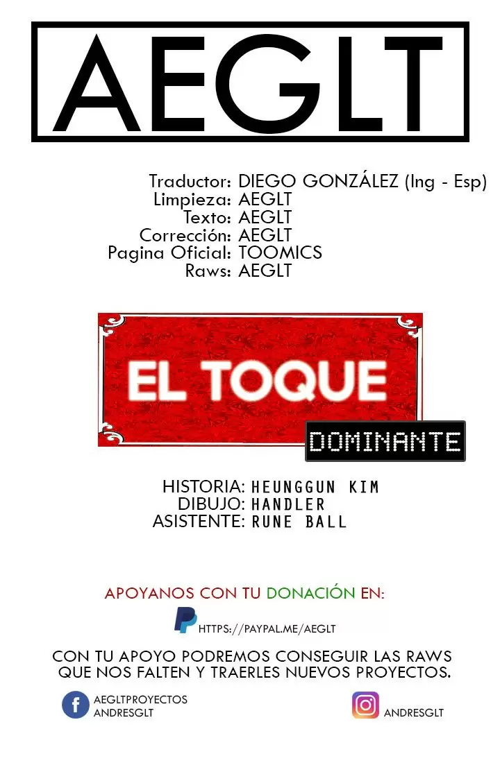 El Toque Dominante Capítulo 26 - Page 1