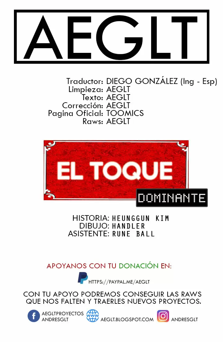 El Toque Dominante Capítulo 27 - Page 1