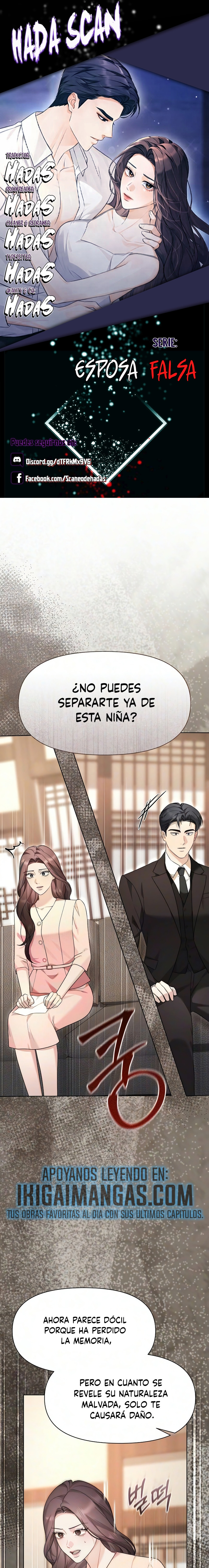 Esposa Falsa Capítulo 23 - Page 1