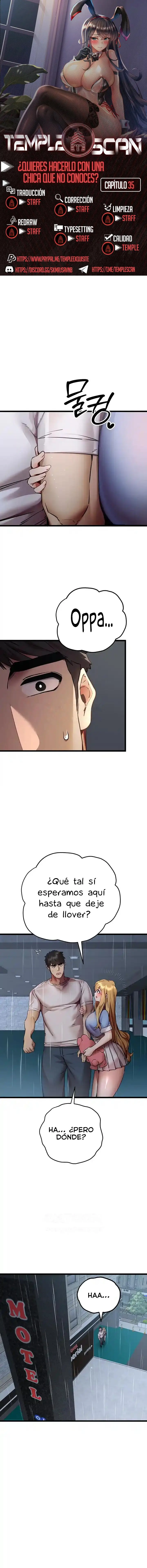 ¿Quieres Hacerlo Con Una Chica Que No Conoces? Capítulo 35 - Page 1