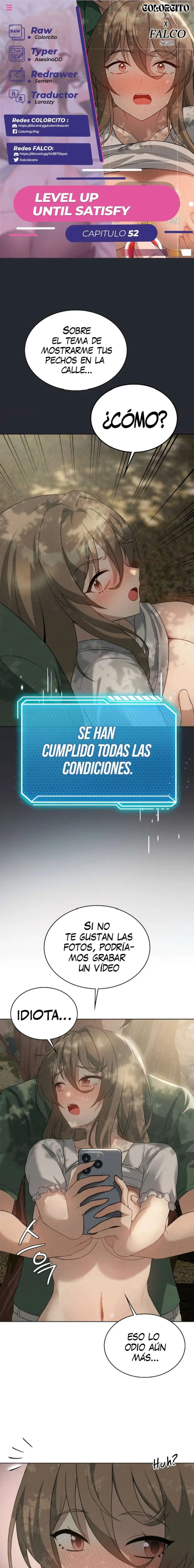 Sube De Nivel Hasta Que Estés Satisfecho Capítulo 52 - Page 1