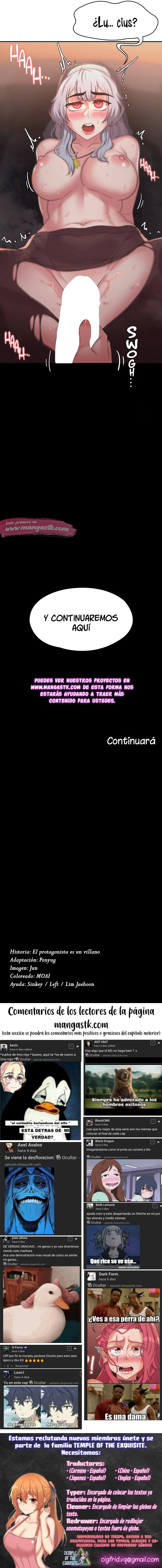 El Protagonista es un Villano Capítulo 20 - Page 9