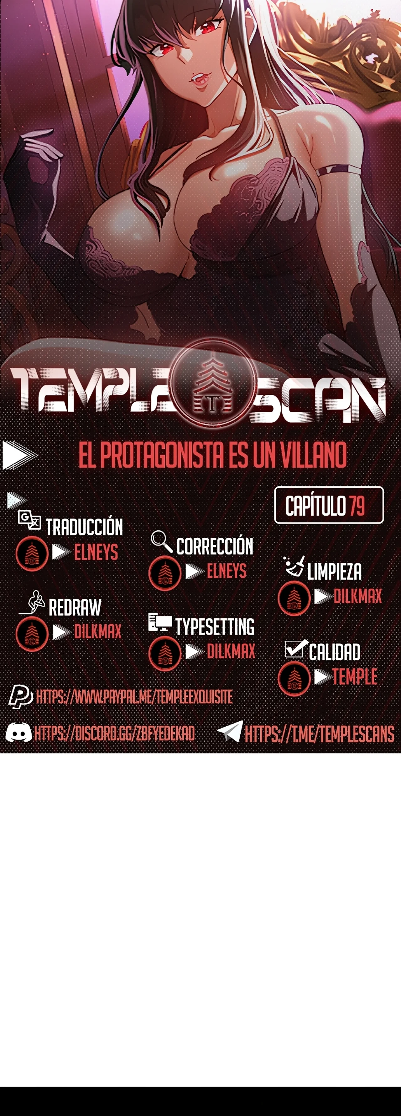 El Protagonista es un Villano Capítulo 79 - Page 1