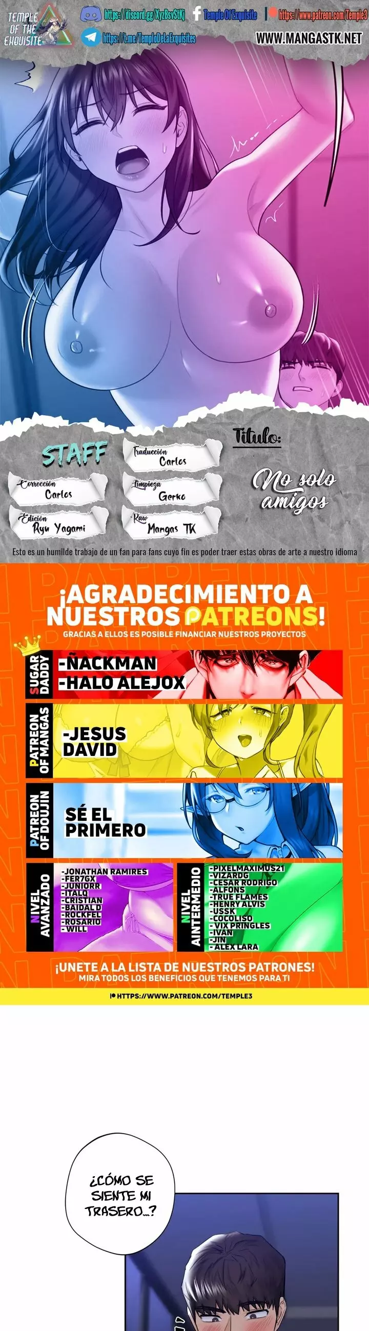 No solo como amigos Capítulo 22 - Page 1