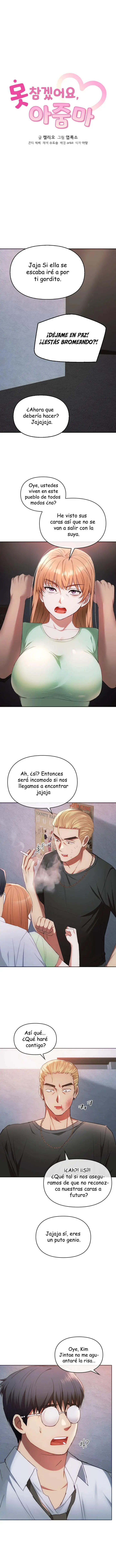 ¡Ajumma, No lo Soporto! Capítulo 18 - Page 2