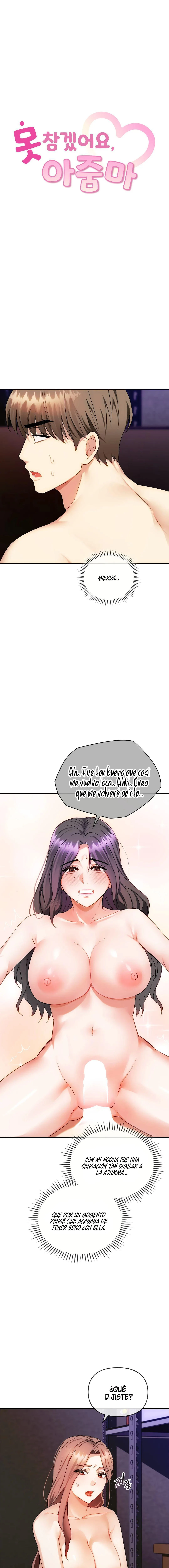 ¡Ajumma, No lo Soporto! Capítulo 34 - Page 2