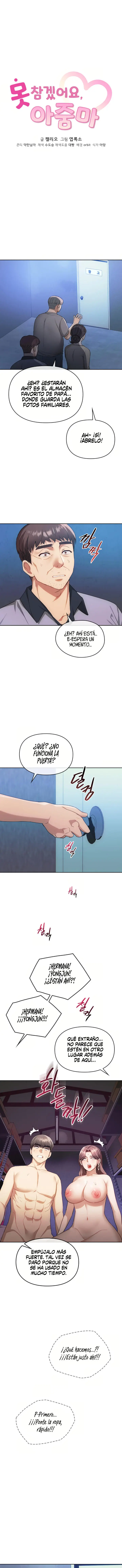 ¡Ajumma, No lo Soporto! Capítulo 35 - Page 2