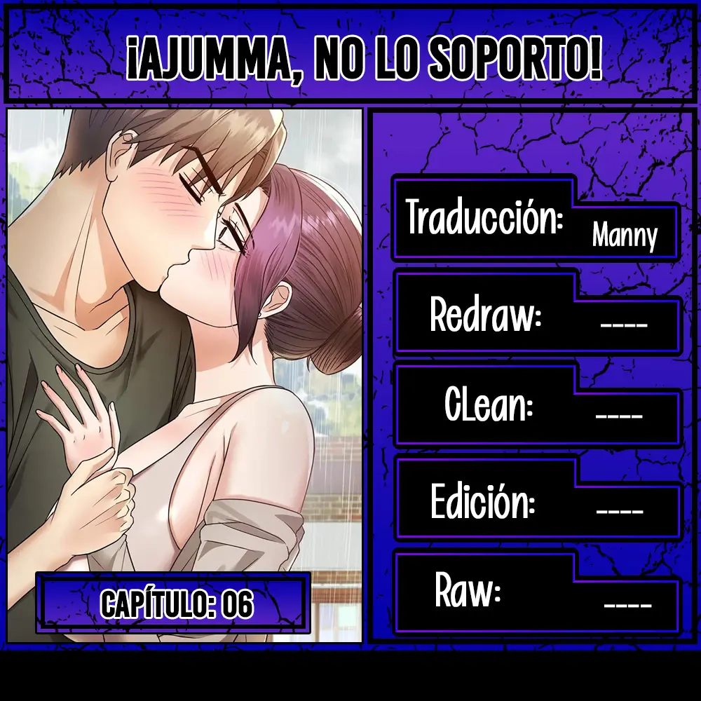 ¡Ajumma, No lo Soporto! Capítulo 6 - Page 1