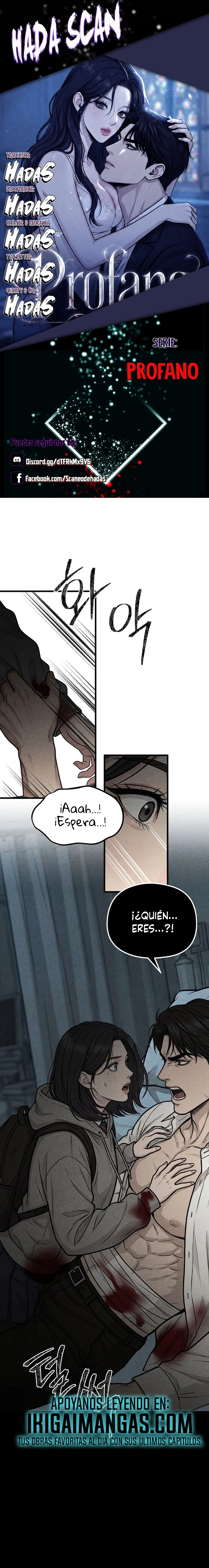 Profano Capítulo 2 - Page 1