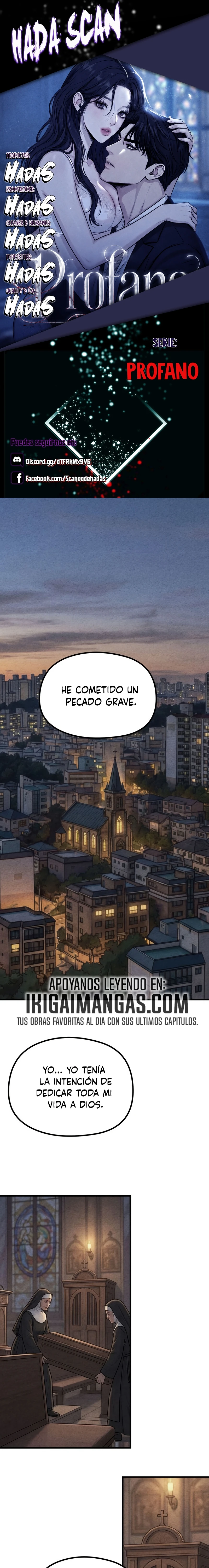 Profano Capítulo 7 - Page 1