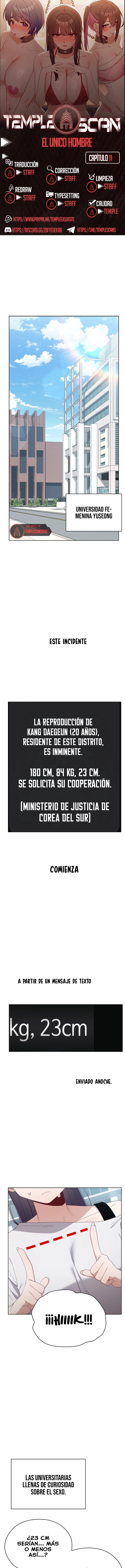 El Unico Hombre Capítulo 11 - Page 1