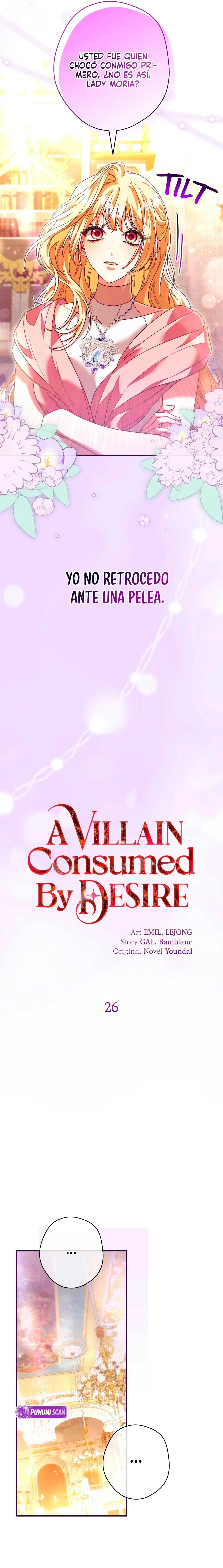 Un villano consumido por el deseo Capítulo 26 - Page 7