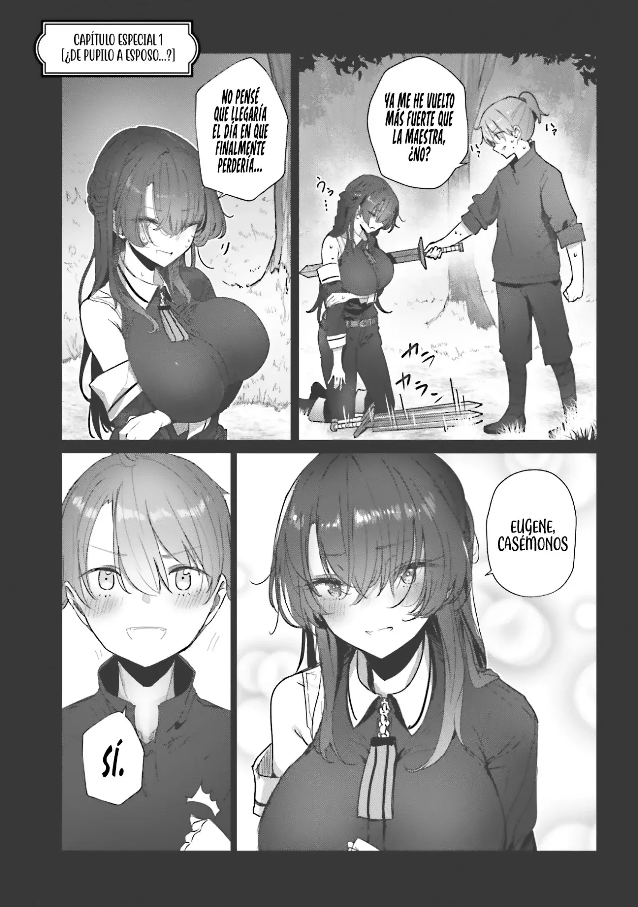 La Maestra Espadachina que Vive Conmigo es Demasiado Linda y me Hace Feliz Cada Día Capítulo 5.5 - Page 5