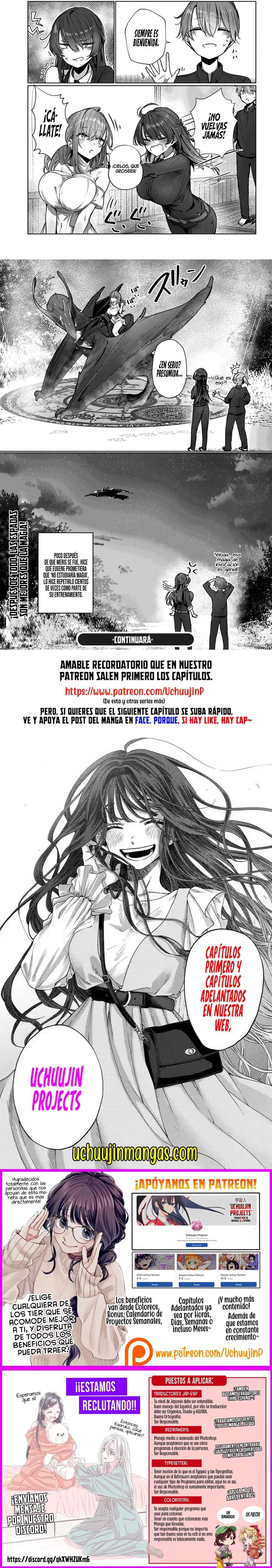La Maestra Espadachina que Vive Conmigo es Demasiado Linda y me Hace Feliz Cada Día Capítulo 6 - Page 3