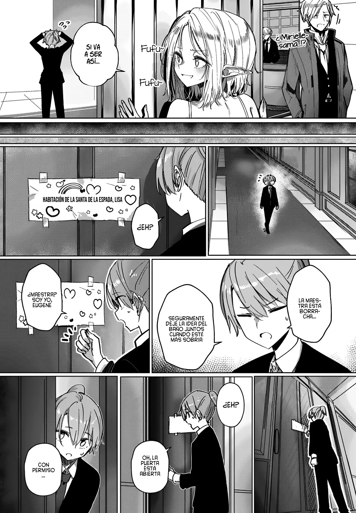 La Maestra Espadachina que Vive Conmigo es Demasiado Linda y me Hace Feliz Cada Día Capítulo 9.2 - Page 4