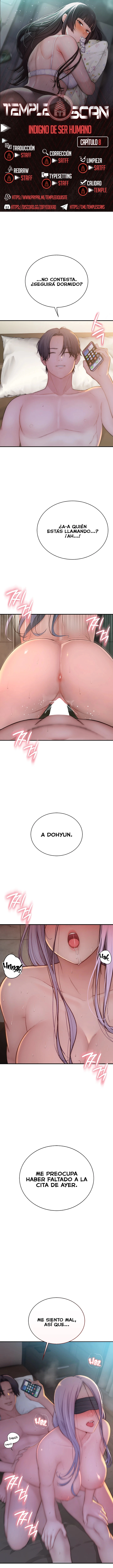 Indigno de ser Humano Capítulo 8 - Page 1