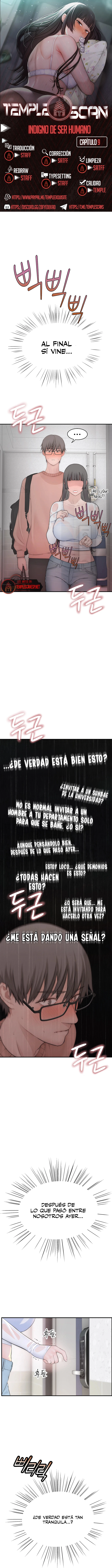 Indigno de ser Humano Capítulo 9 - Page 1