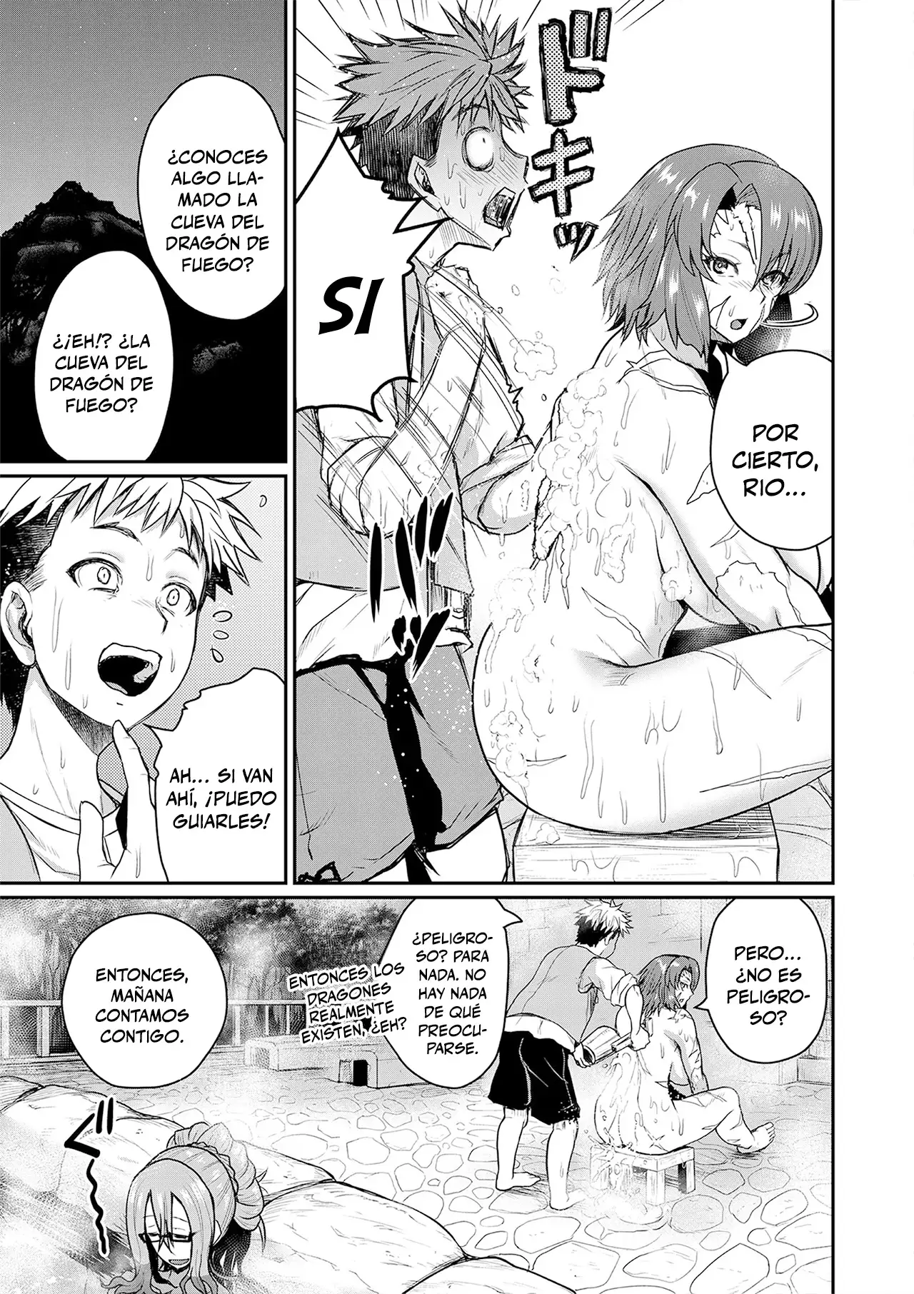 Henkyou no Ofuroya-san, Harem ni Naru ~Yamaoku ni Aru Sabireta Onsen no Kounou ga Cheat Sugite Onna Boukensha ni Daininki na Ken~ Capítulo 1 - Page 18