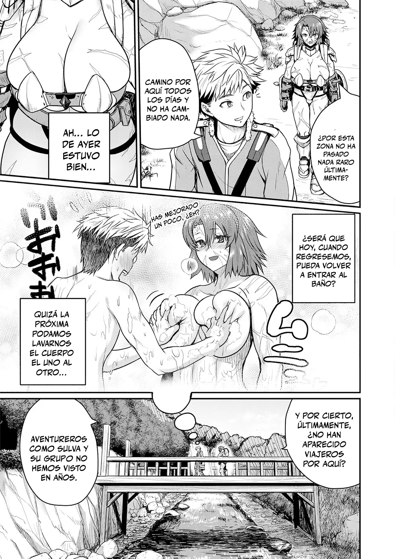 Henkyou no Ofuroya-san, Harem ni Naru ~Yamaoku ni Aru Sabireta Onsen no Kounou ga Cheat Sugite Onna Boukensha ni Daininki na Ken~ Capítulo 1 - Page 20