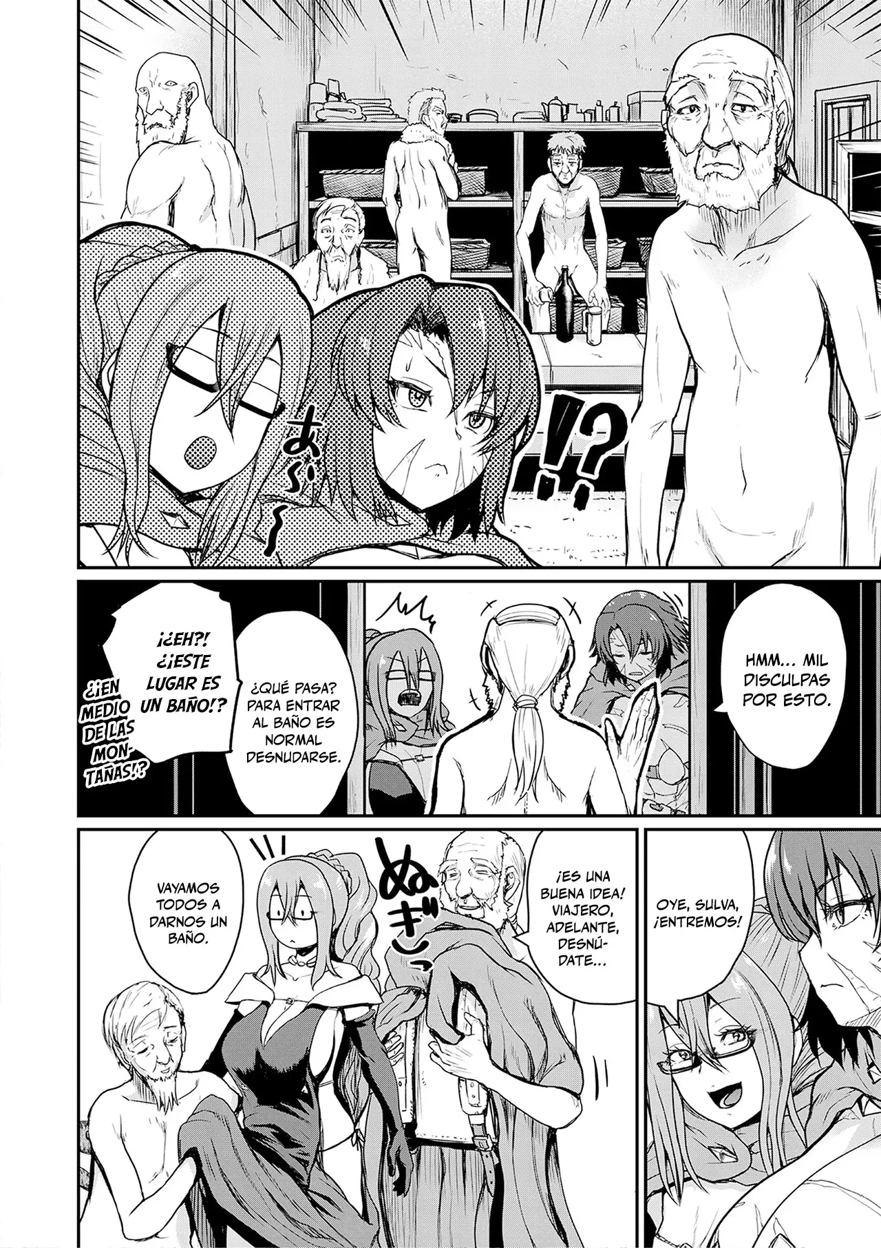 Henkyou no Ofuroya-san, Harem ni Naru ~Yamaoku ni Aru Sabireta Onsen no Kounou ga Cheat Sugite Onna Boukensha ni Daininki na Ken~ Capítulo 1 - Page 7