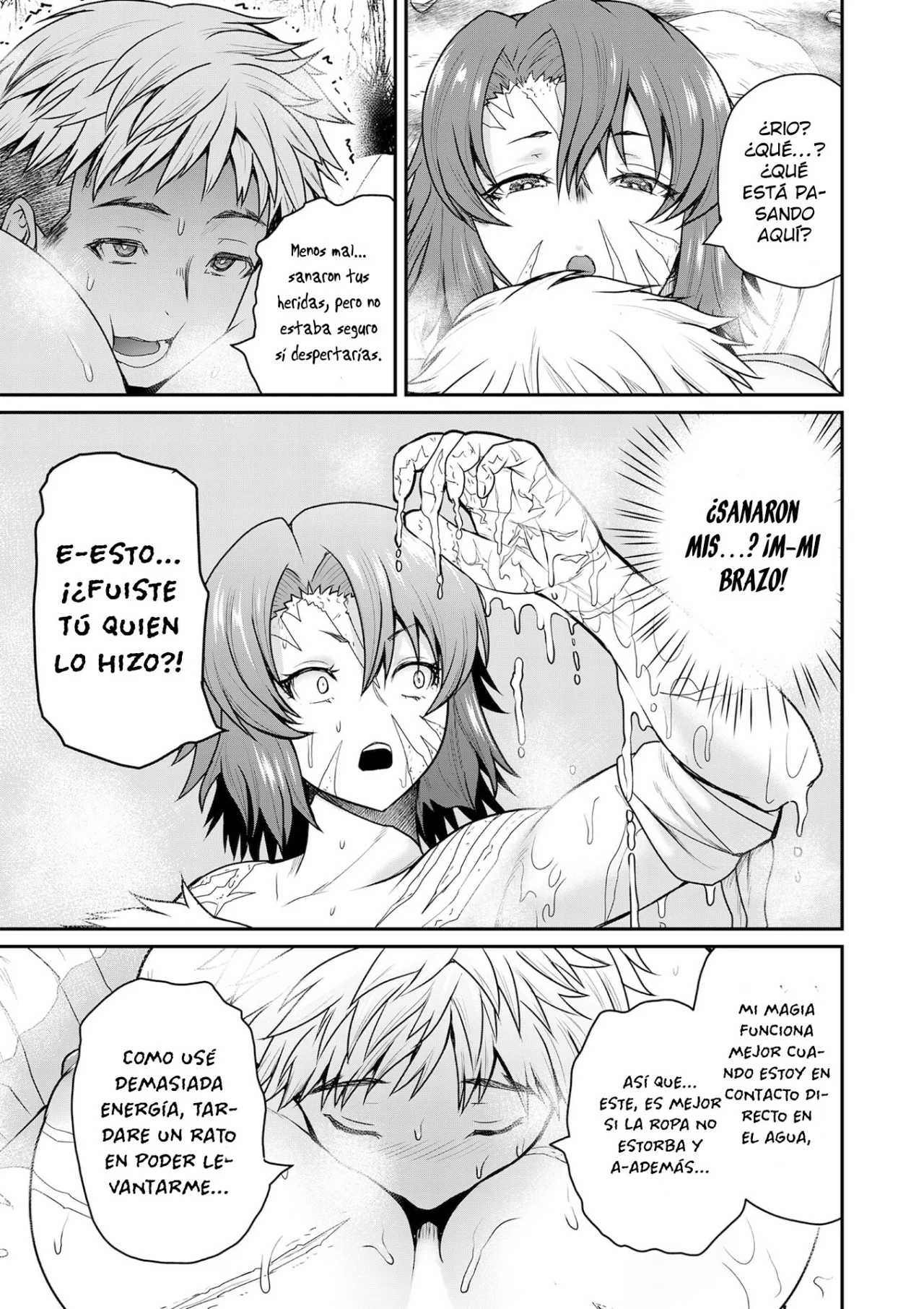 Henkyou no Ofuroya-san, Harem ni Naru ~Yamaoku ni Aru Sabireta Onsen no Kounou ga Cheat Sugite Onna Boukensha ni Daininki na Ken~ Capítulo 2 - Page 20