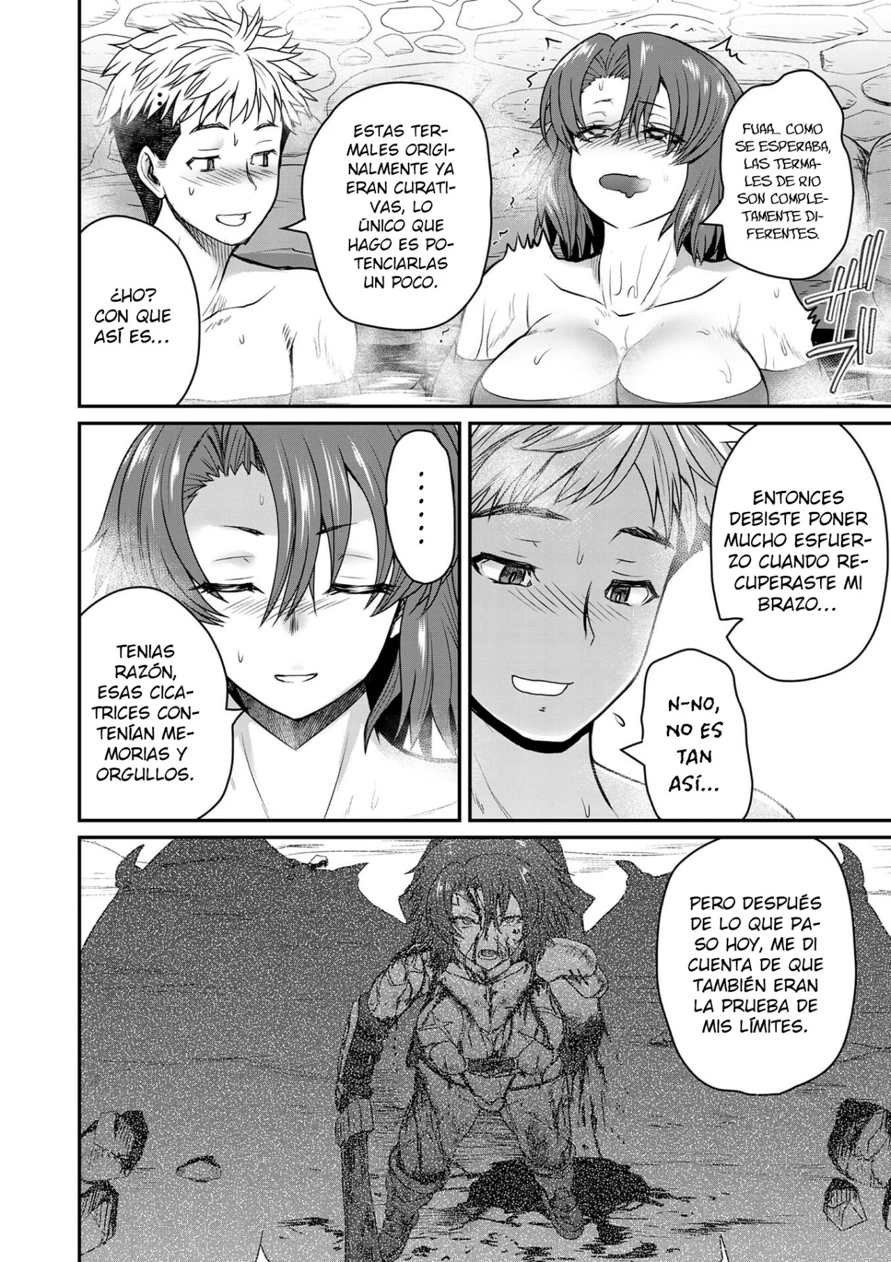 Henkyou no Ofuroya-san, Harem ni Naru ~Yamaoku ni Aru Sabireta Onsen no Kounou ga Cheat Sugite Onna Boukensha ni Daininki na Ken~ Capítulo 3 - Page 11