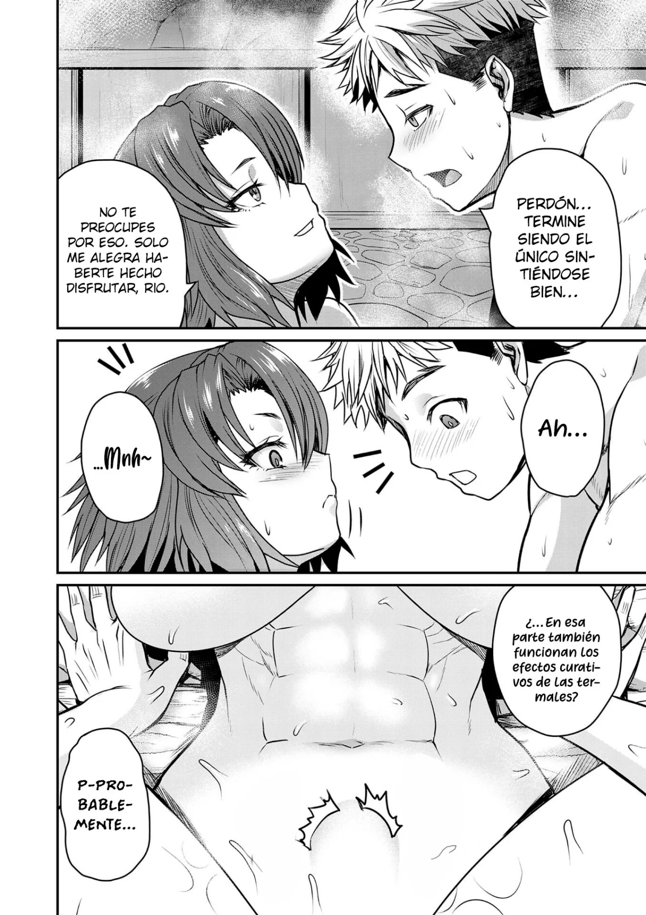 Henkyou no Ofuroya-san, Harem ni Naru ~Yamaoku ni Aru Sabireta Onsen no Kounou ga Cheat Sugite Onna Boukensha ni Daininki na Ken~ Capítulo 3 - Page 19