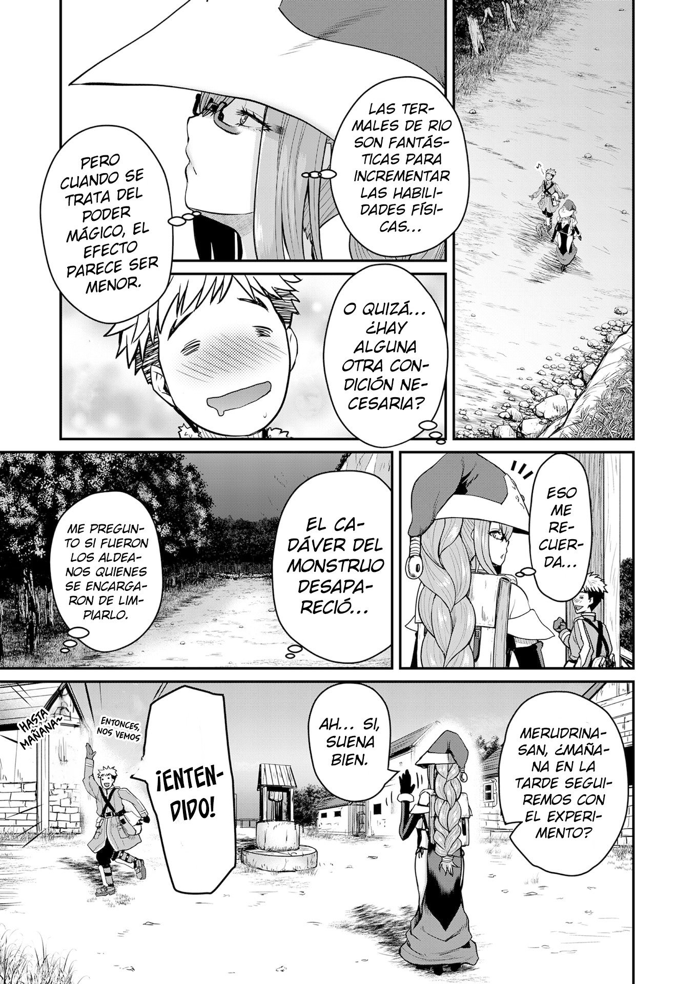Henkyou no Ofuroya-san, Harem ni Naru ~Yamaoku ni Aru Sabireta Onsen no Kounou ga Cheat Sugite Onna Boukensha ni Daininki na Ken~ Capítulo 4 - Page 26