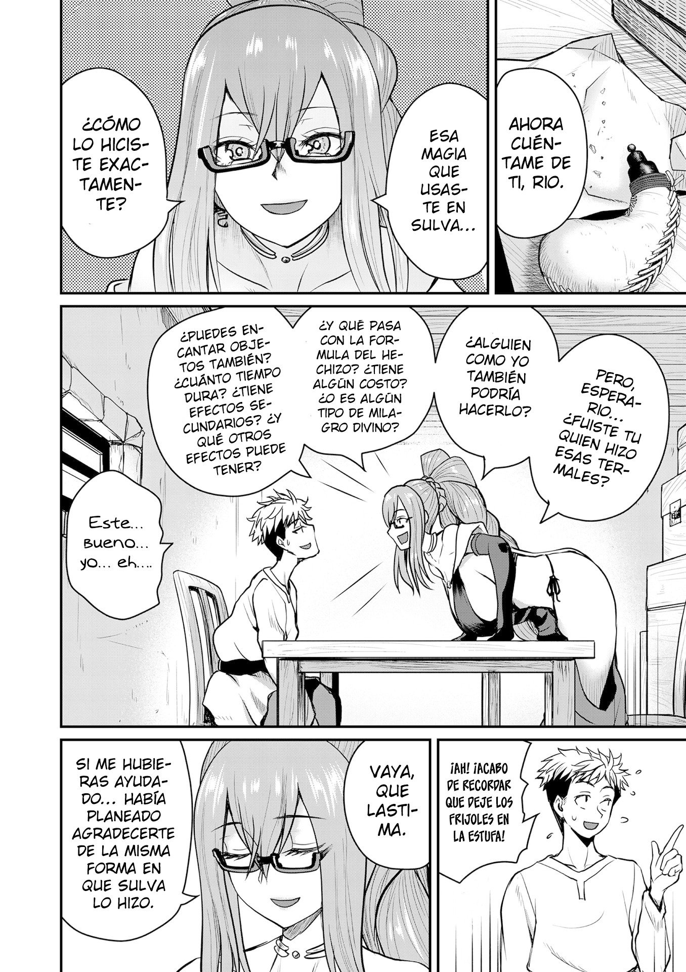 Henkyou no Ofuroya-san, Harem ni Naru ~Yamaoku ni Aru Sabireta Onsen no Kounou ga Cheat Sugite Onna Boukensha ni Daininki na Ken~ Capítulo 4 - Page 7