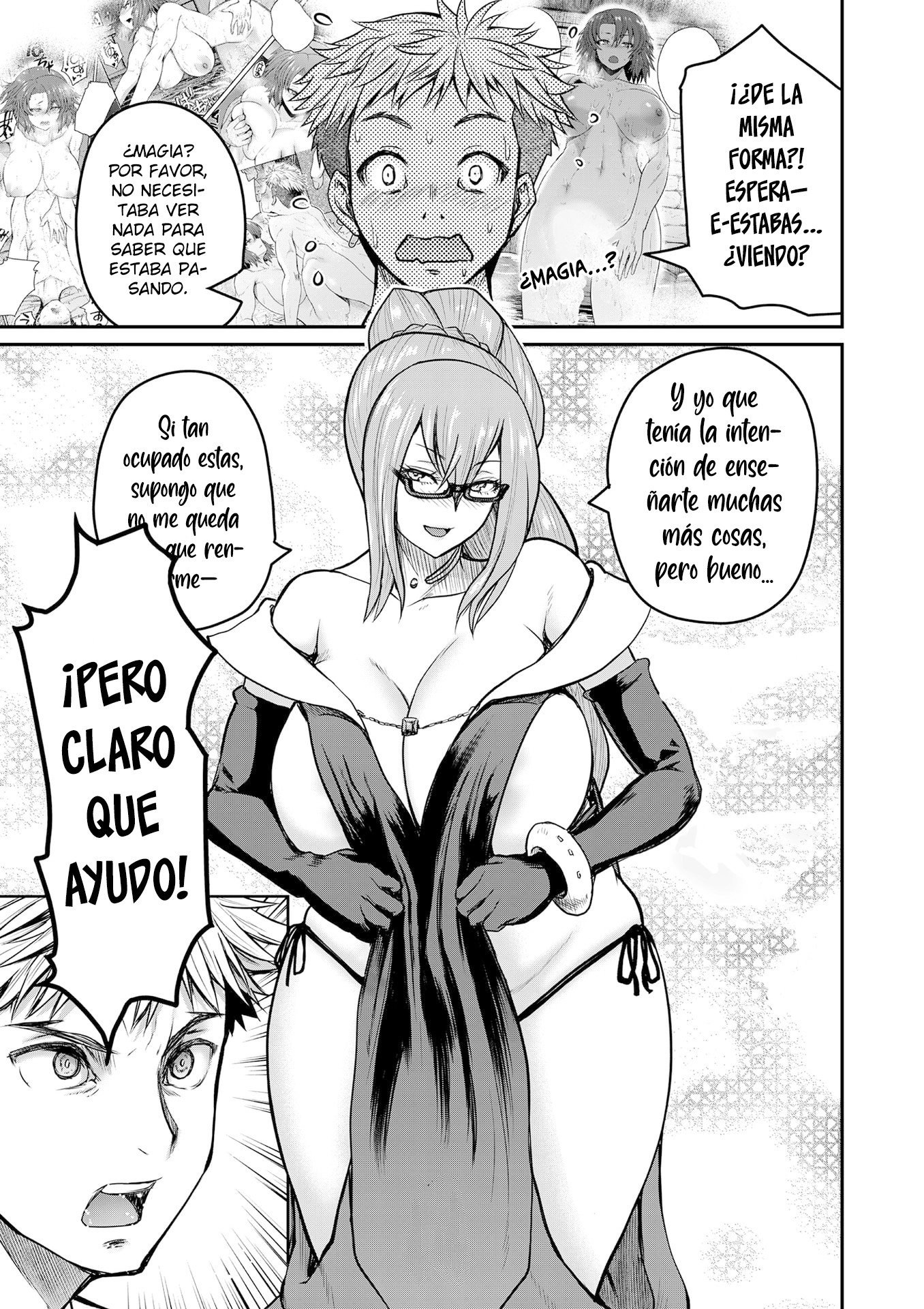 Henkyou no Ofuroya-san, Harem ni Naru ~Yamaoku ni Aru Sabireta Onsen no Kounou ga Cheat Sugite Onna Boukensha ni Daininki na Ken~ Capítulo 4 - Page 8