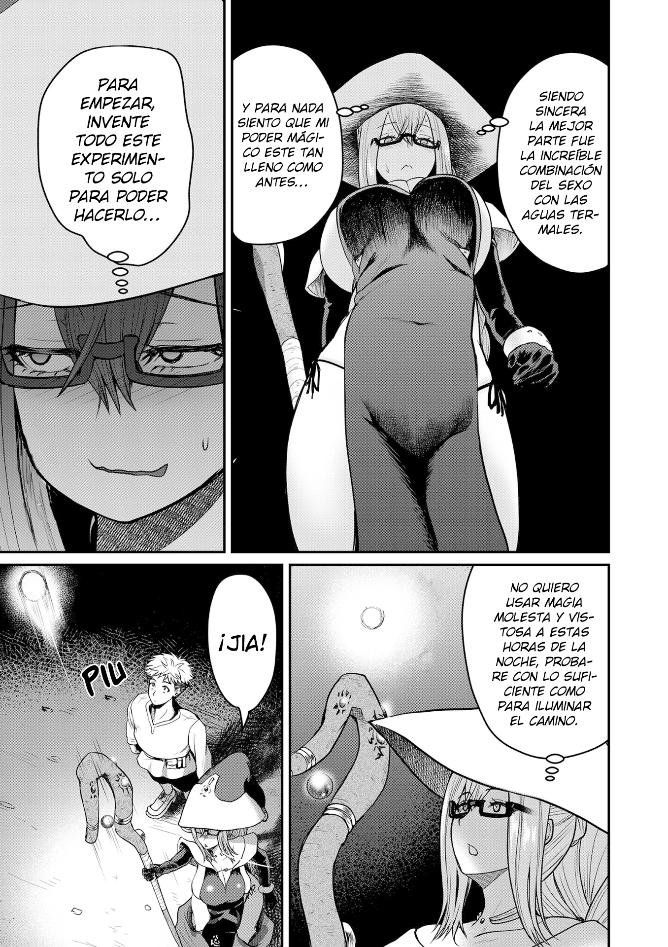 Henkyou no Ofuroya-san, Harem ni Naru ~Yamaoku ni Aru Sabireta Onsen no Kounou ga Cheat Sugite Onna Boukensha ni Daininki na Ken~ Capítulo 5 - Page 14