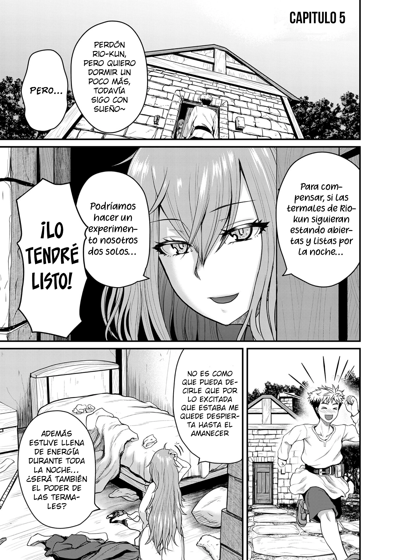 Henkyou no Ofuroya-san, Harem ni Naru ~Yamaoku ni Aru Sabireta Onsen no Kounou ga Cheat Sugite Onna Boukensha ni Daininki na Ken~ Capítulo 5 - Page 2