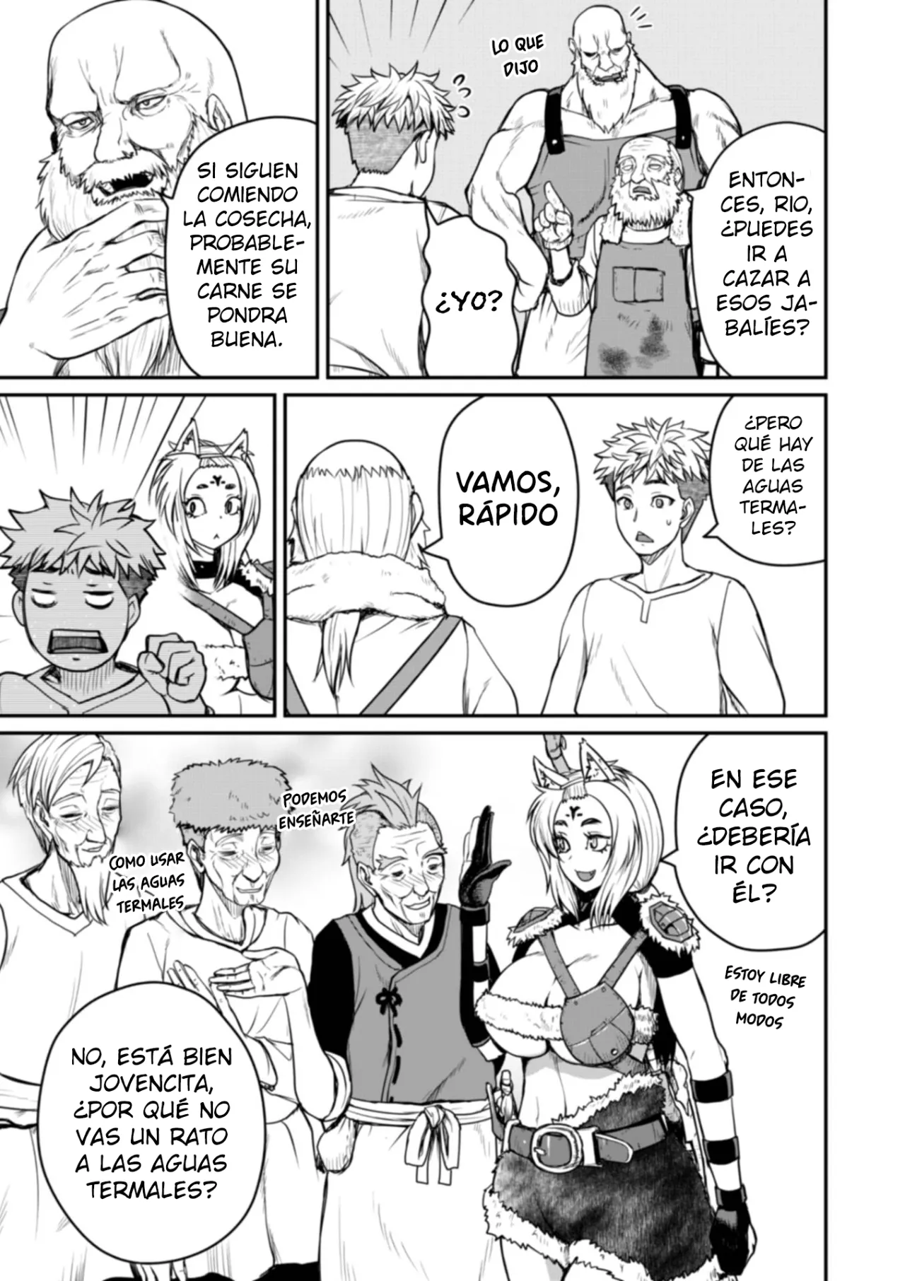 Henkyou no Ofuroya-san, Harem ni Naru ~Yamaoku ni Aru Sabireta Onsen no Kounou ga Cheat Sugite Onna Boukensha ni Daininki na Ken~ Capítulo 6 - Page 11
