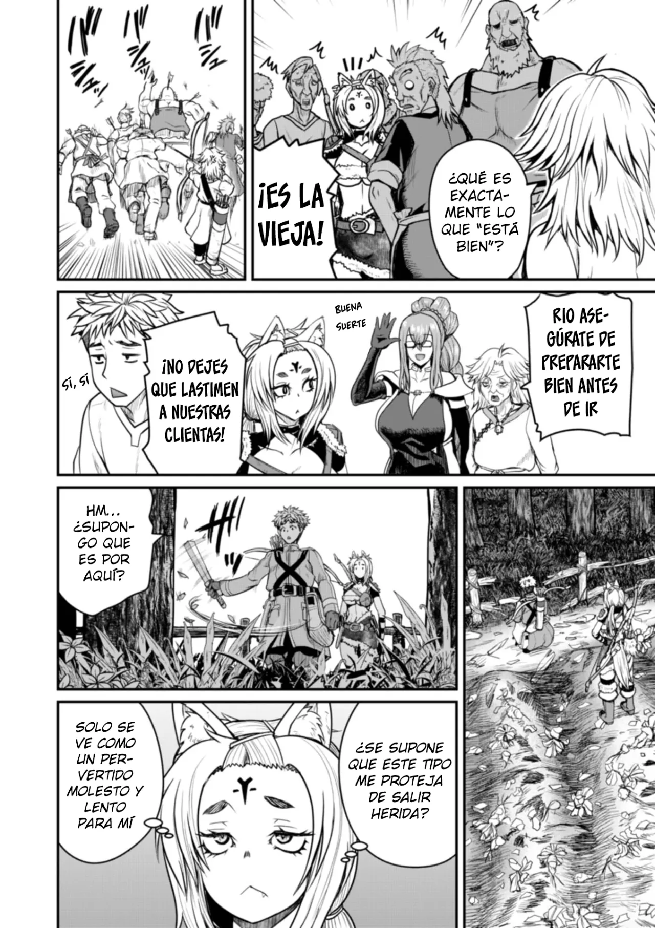 Henkyou no Ofuroya-san, Harem ni Naru ~Yamaoku ni Aru Sabireta Onsen no Kounou ga Cheat Sugite Onna Boukensha ni Daininki na Ken~ Capítulo 6 - Page 12