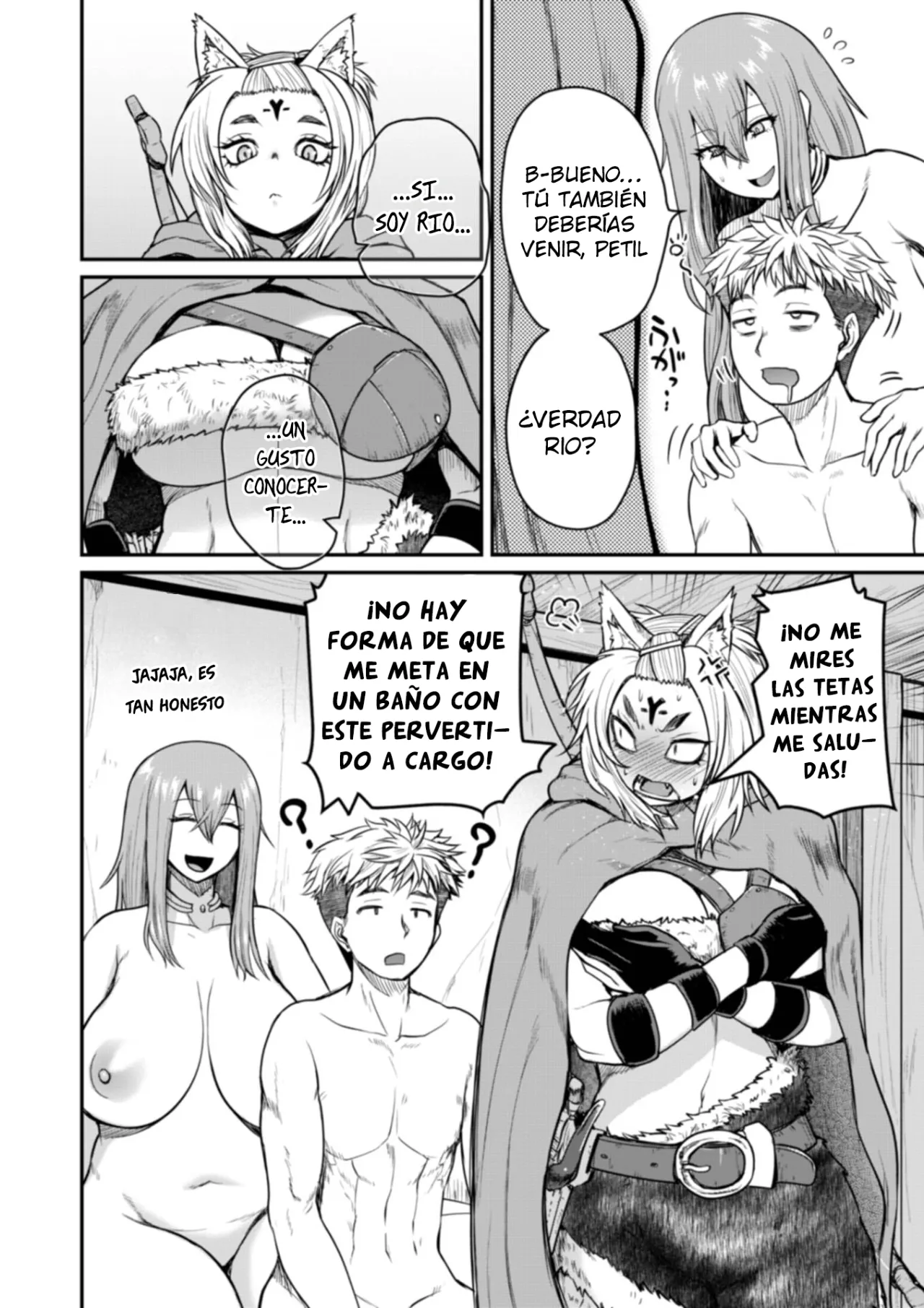 Henkyou no Ofuroya-san, Harem ni Naru ~Yamaoku ni Aru Sabireta Onsen no Kounou ga Cheat Sugite Onna Boukensha ni Daininki na Ken~ Capítulo 6 - Page 8
