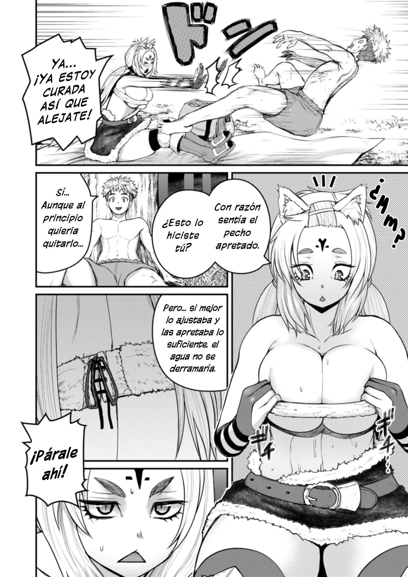 Henkyou no Ofuroya-san, Harem ni Naru ~Yamaoku ni Aru Sabireta Onsen no Kounou ga Cheat Sugite Onna Boukensha ni Daininki na Ken~ Capítulo 7 - Page 10