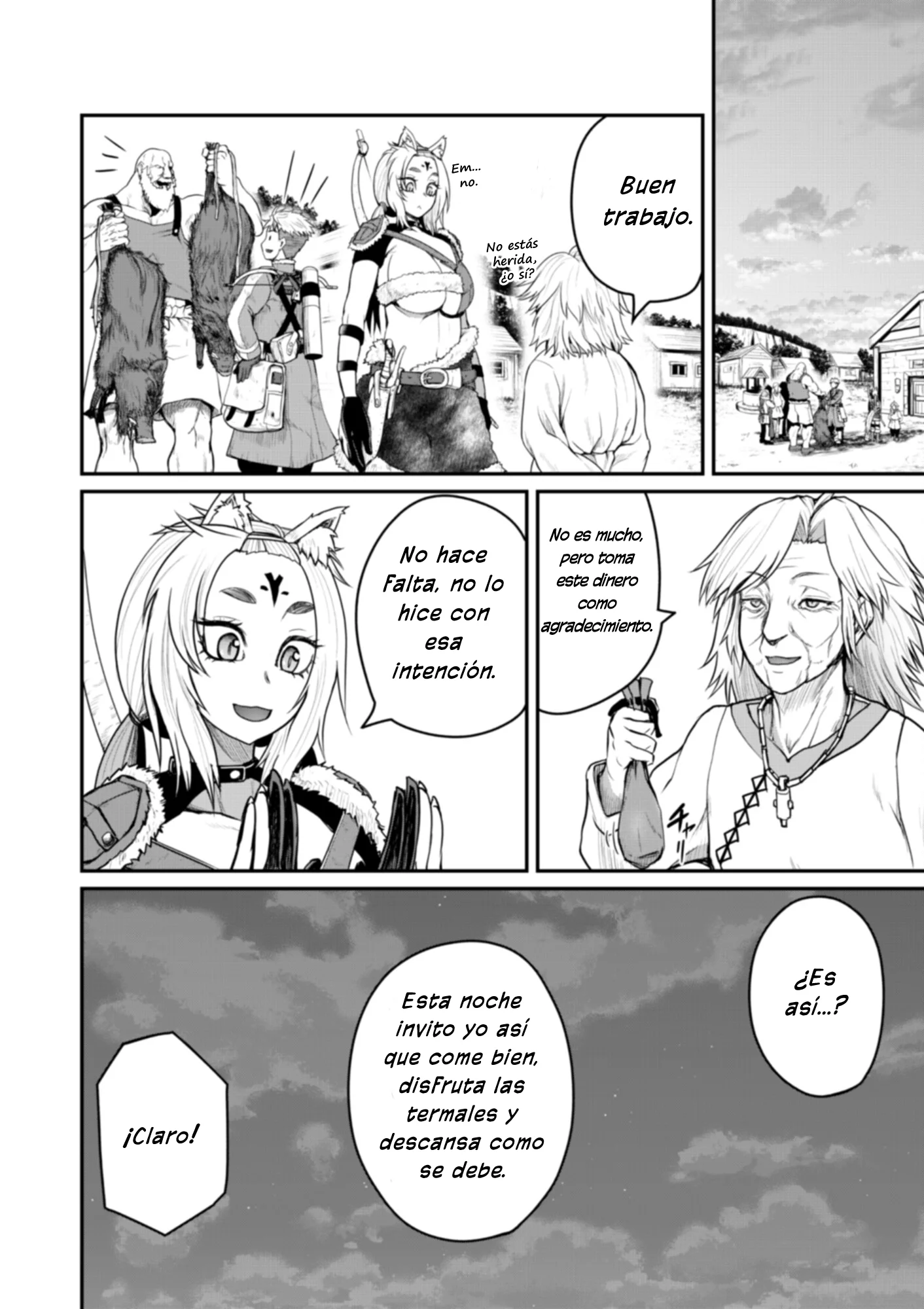 Henkyou no Ofuroya-san, Harem ni Naru ~Yamaoku ni Aru Sabireta Onsen no Kounou ga Cheat Sugite Onna Boukensha ni Daininki na Ken~ Capítulo 7 - Page 14