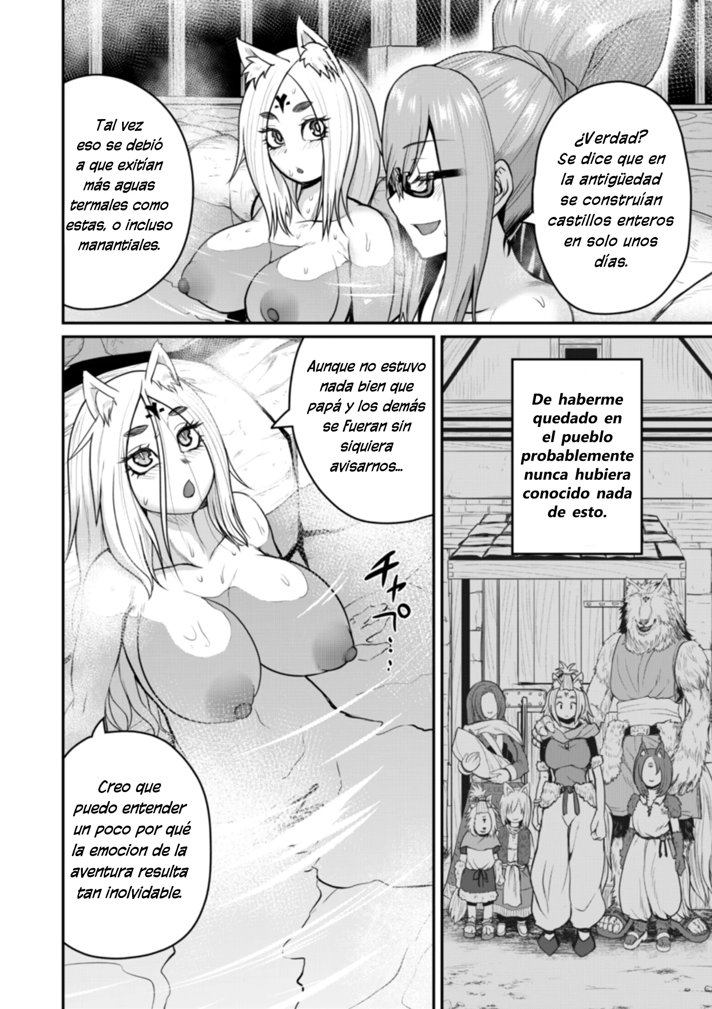 Henkyou no Ofuroya-san, Harem ni Naru ~Yamaoku ni Aru Sabireta Onsen no Kounou ga Cheat Sugite Onna Boukensha ni Daininki na Ken~ Capítulo 7 - Page 20