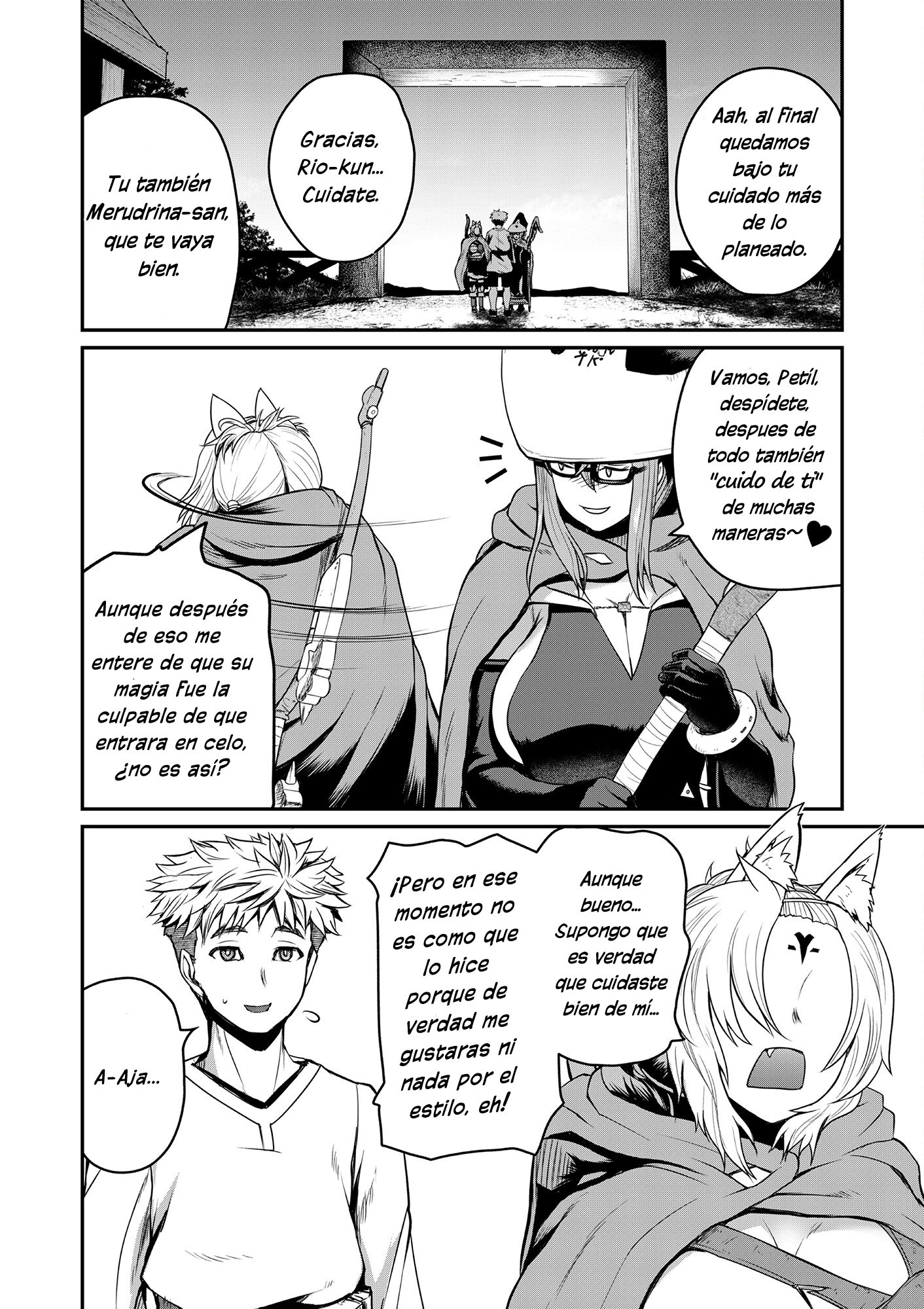 Henkyou no Ofuroya-san, Harem ni Naru ~Yamaoku ni Aru Sabireta Onsen no Kounou ga Cheat Sugite Onna Boukensha ni Daininki na Ken~ Capítulo 8 - Page 22