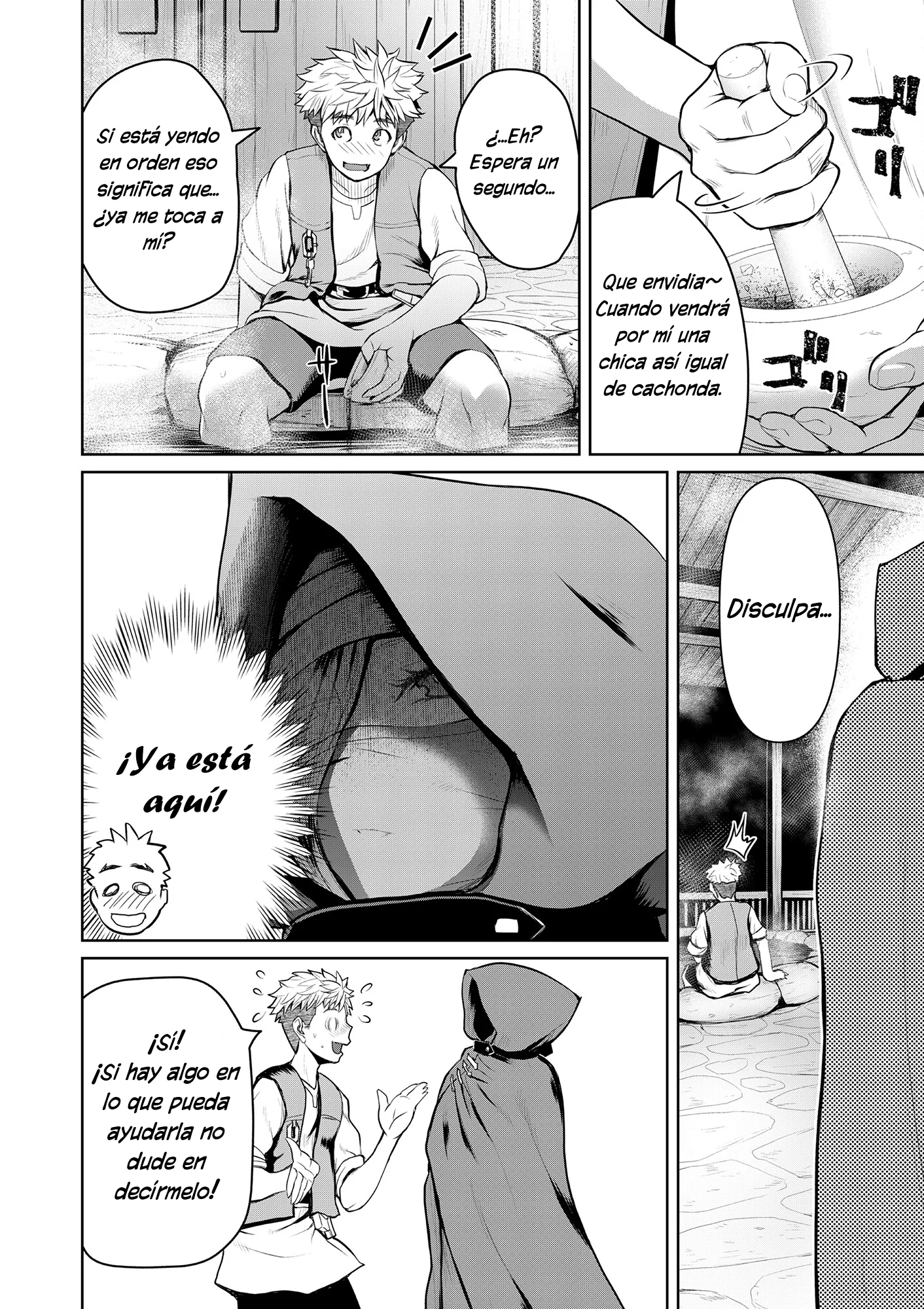 Henkyou no Ofuroya-san, Harem ni Naru ~Yamaoku ni Aru Sabireta Onsen no Kounou ga Cheat Sugite Onna Boukensha ni Daininki na Ken~ Capítulo 9 - Page 24