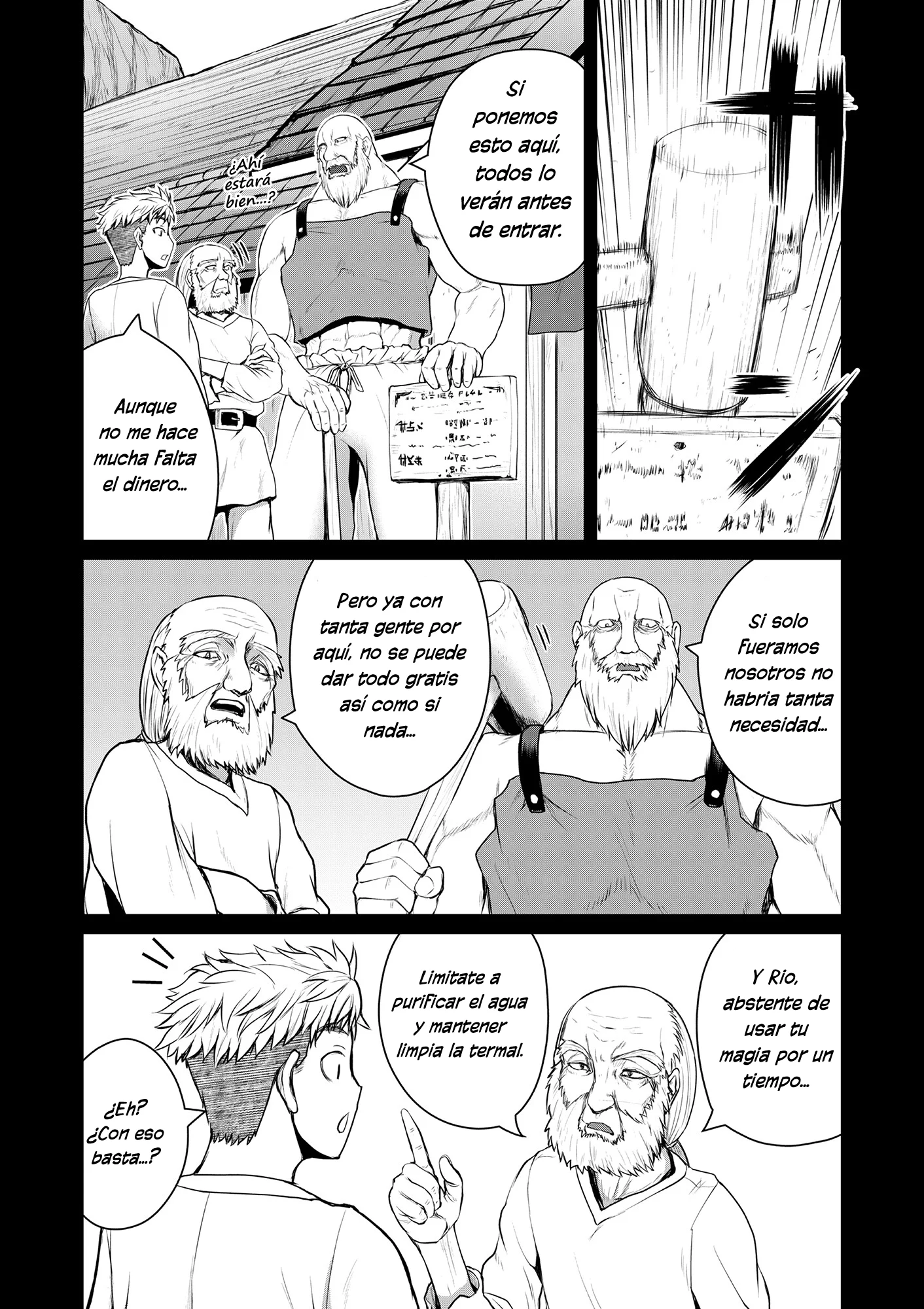 Henkyou no Ofuroya-san, Harem ni Naru ~Yamaoku ni Aru Sabireta Onsen no Kounou ga Cheat Sugite Onna Boukensha ni Daininki na Ken~ Capítulo 9 - Page 6