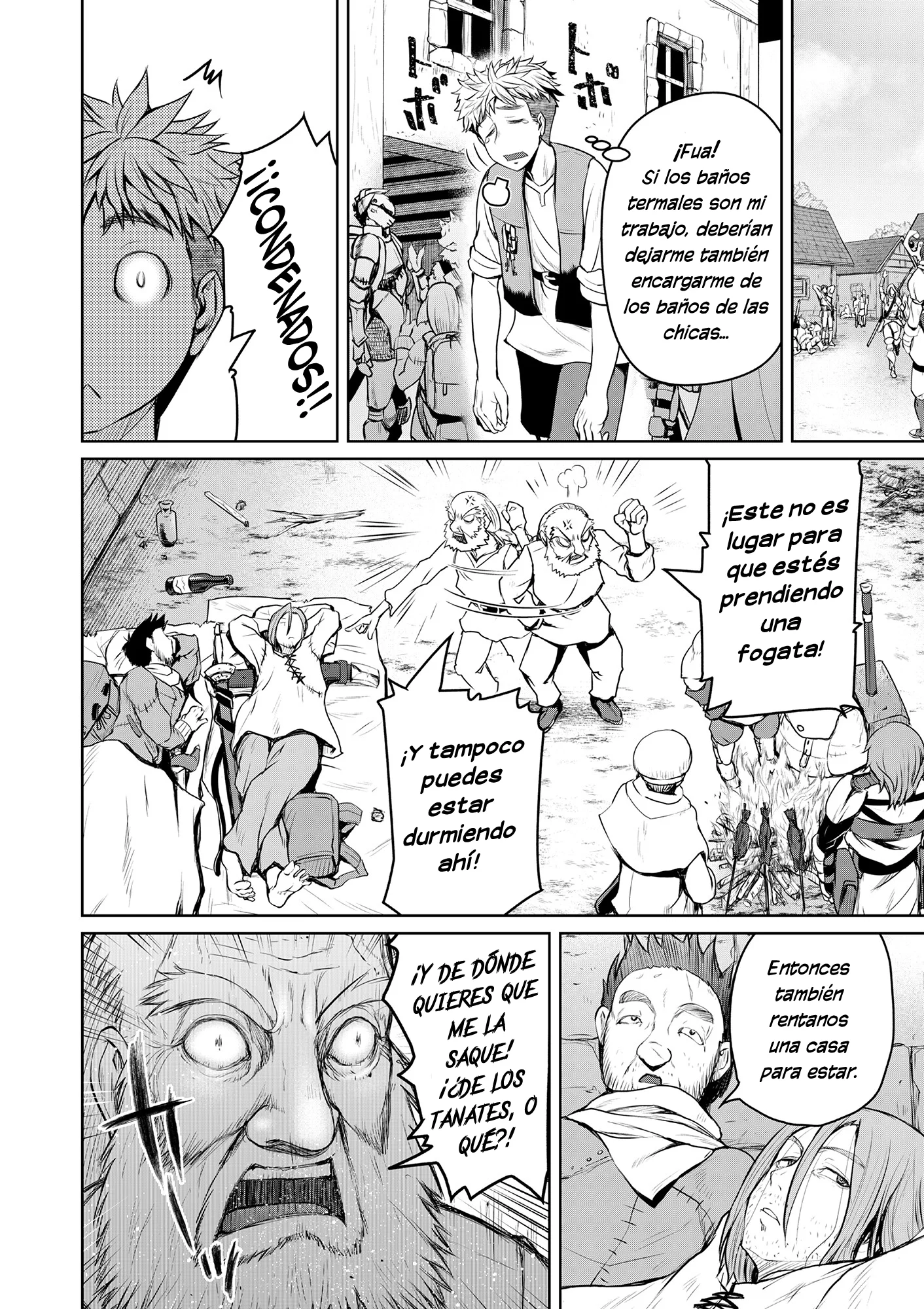 Henkyou no Ofuroya-san, Harem ni Naru ~Yamaoku ni Aru Sabireta Onsen no Kounou ga Cheat Sugite Onna Boukensha ni Daininki na Ken~ Capítulo 9 - Page 8