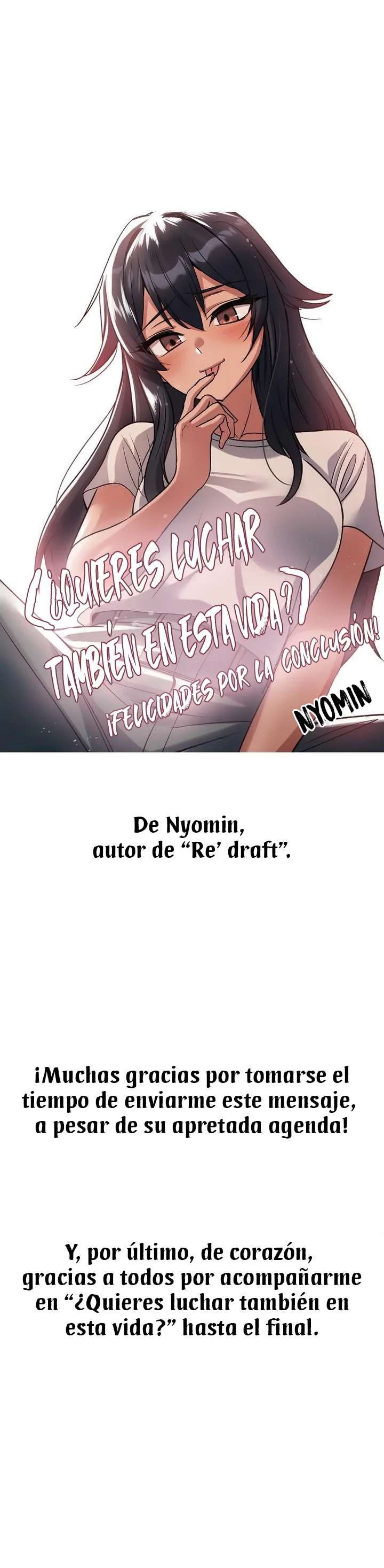 ¿Quieres luchar también en esta vida? Capítulo 35.5 - Page 8