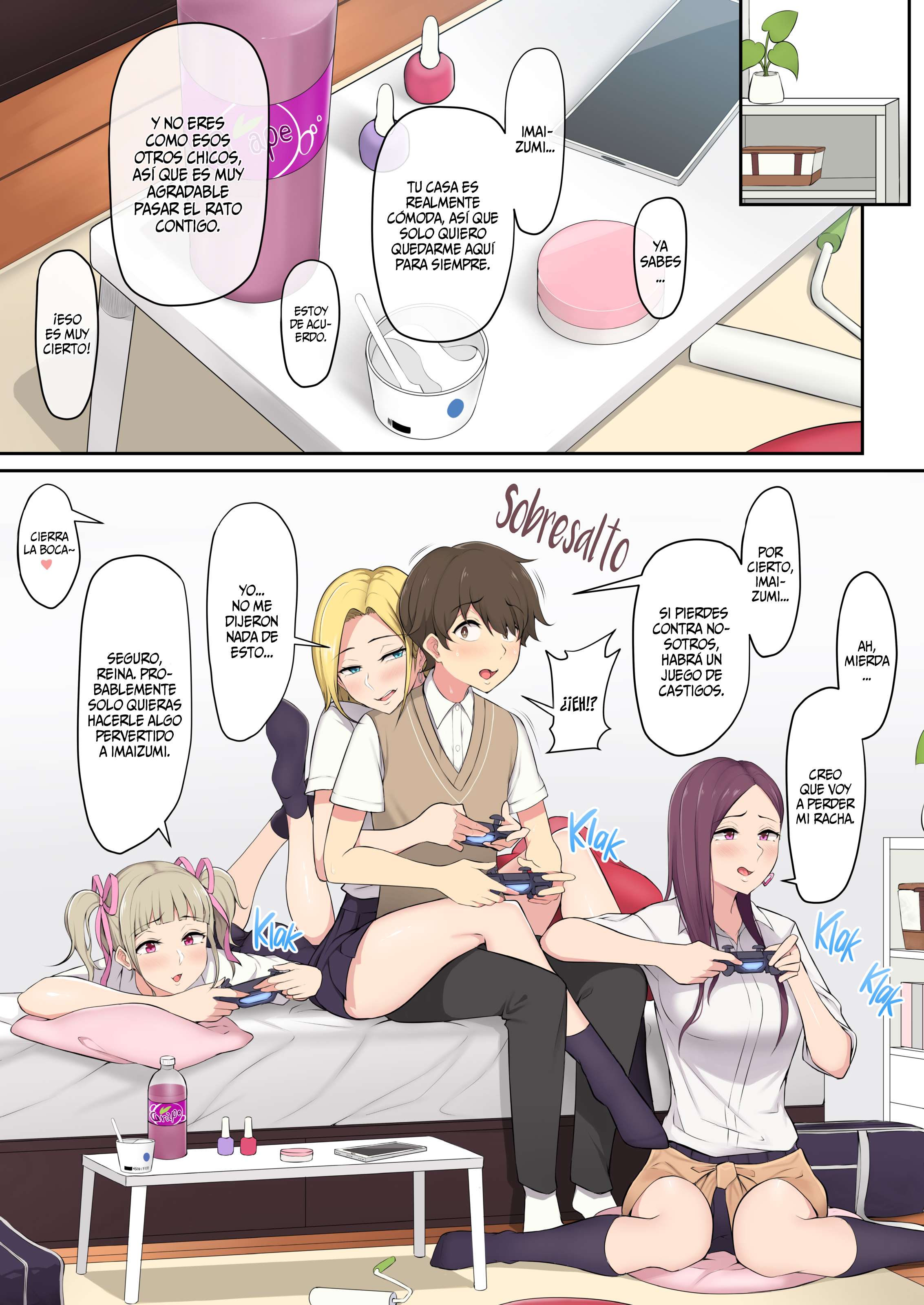 Imaizumin-chi wa Douyara Gal no Tamariba ni Natteru Rashii Capítulo 1 - Page 5