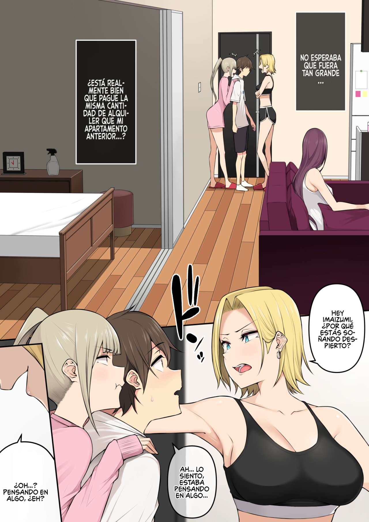 Imaizumin-chi wa Douyara Gal no Tamariba ni Natteru Rashii Capítulo 4 - Page 6