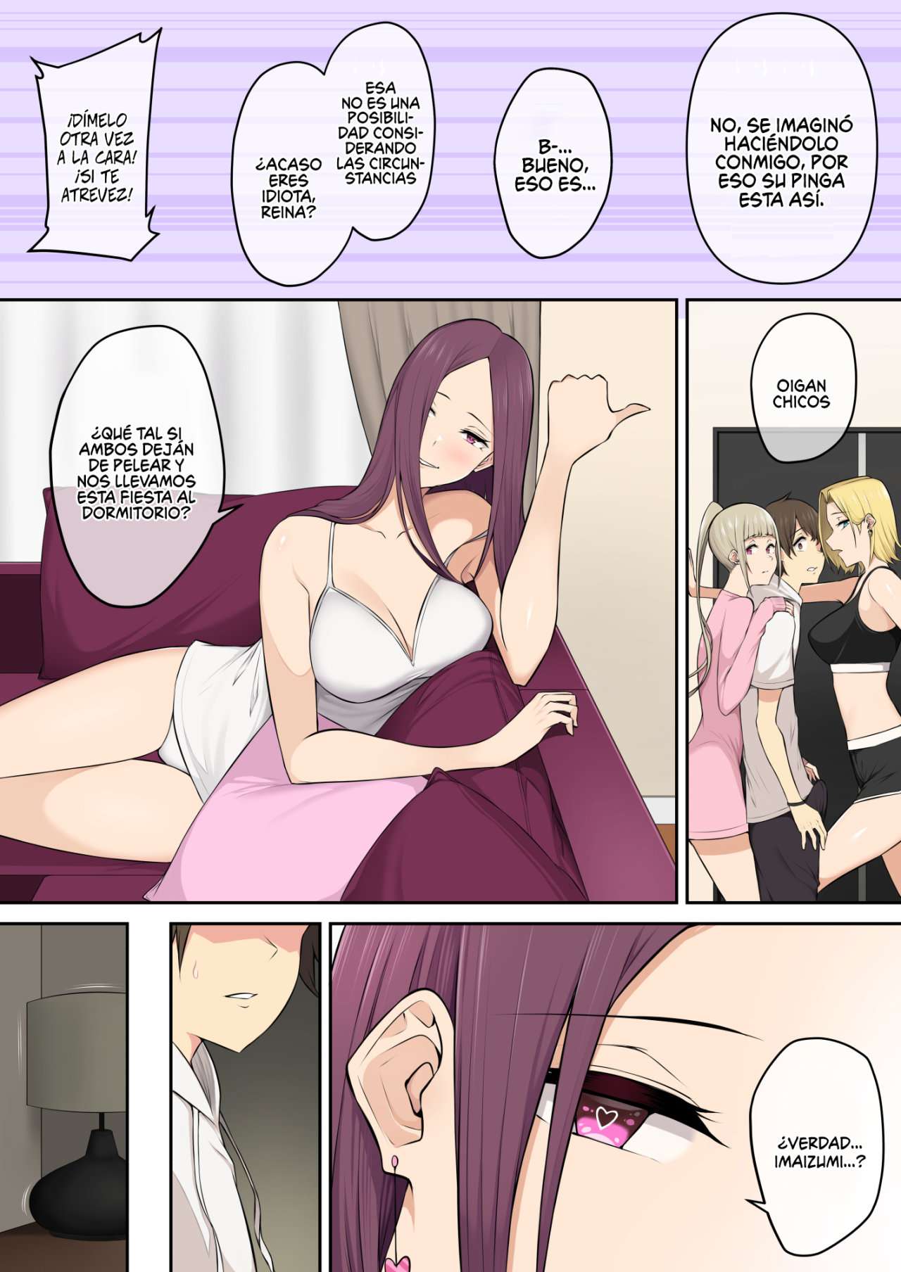 Imaizumin-chi wa Douyara Gal no Tamariba ni Natteru Rashii Capítulo 4 - Page 8