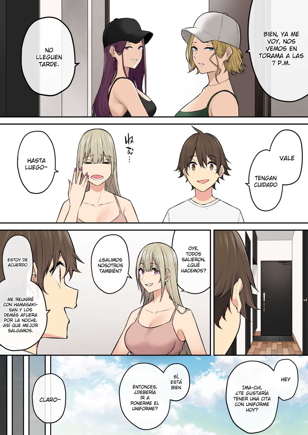 Imaizumin-chi wa Douyara Gal no Tamariba ni Natteru Rashii Capítulo 6 - Page 57