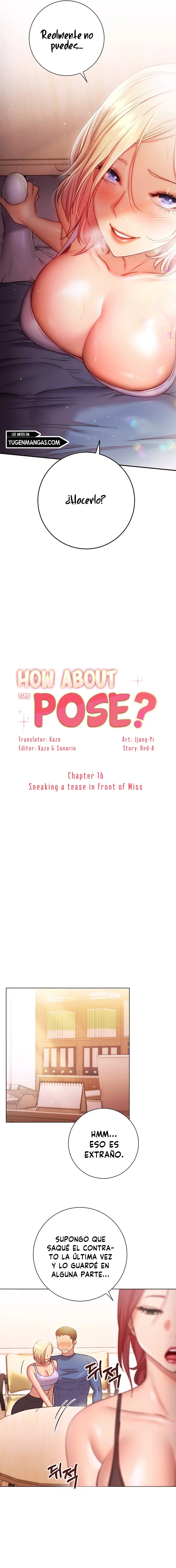 ¿Qué tal esta pose? Capítulo 16 - Page 3